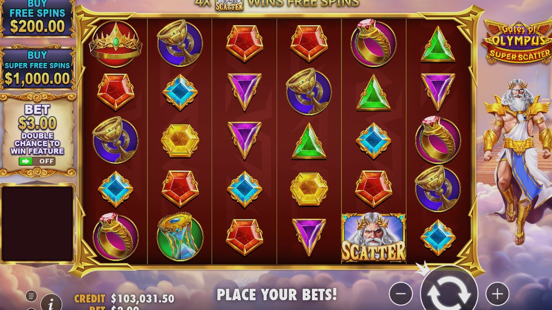 Gates of Olympus Super Scatter