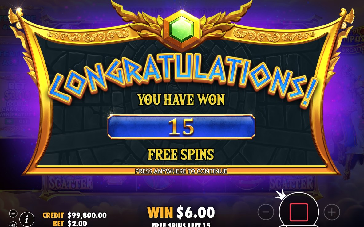 Weitere Free Spins im Raster mit Multiplikator-Kugeln